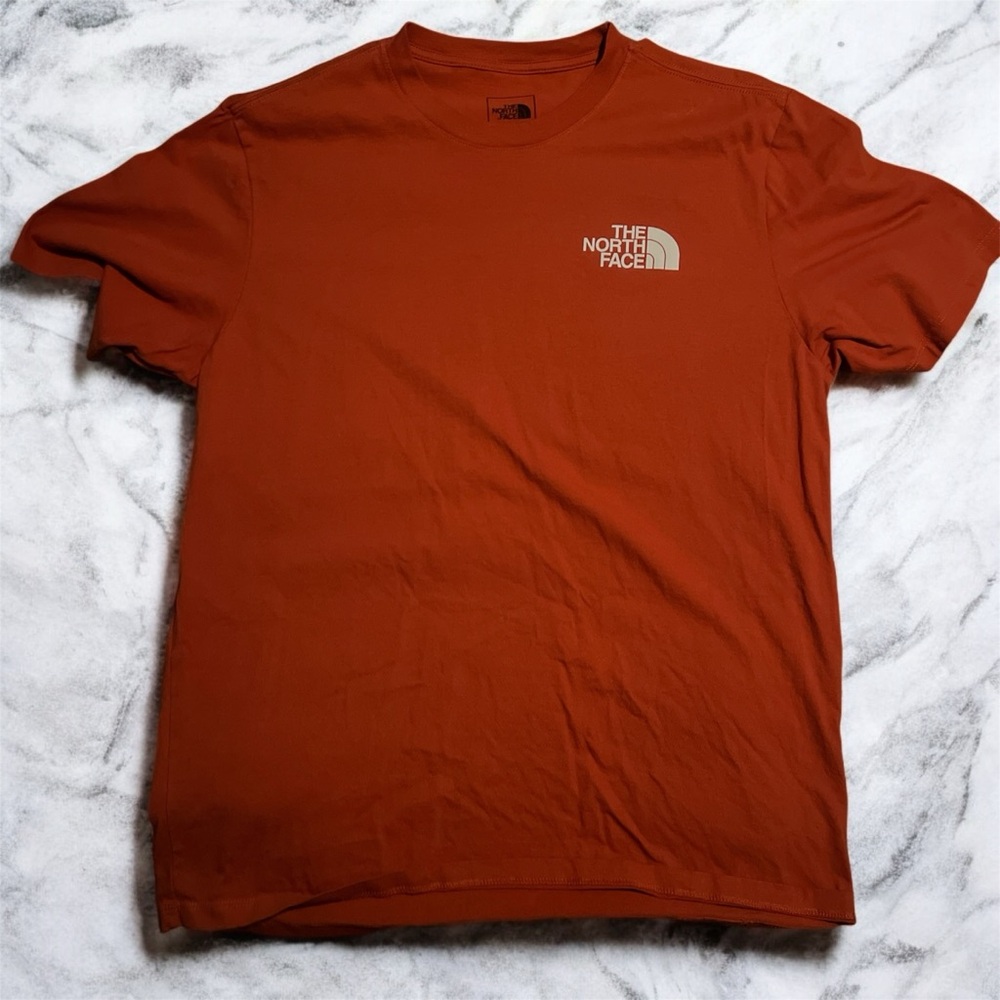 The North Face Orange Short Sleeve Tee